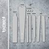 DYEDBRO Clear Matte Drop Bar
