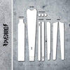 DYEDBRO Clear Matte Drop Bar