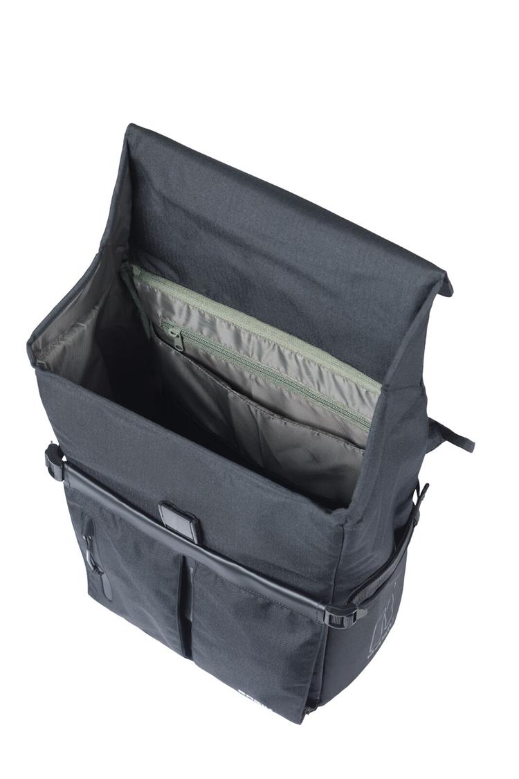 Basil - Move Commuter Bicycle bag (MIK Studs) 15L