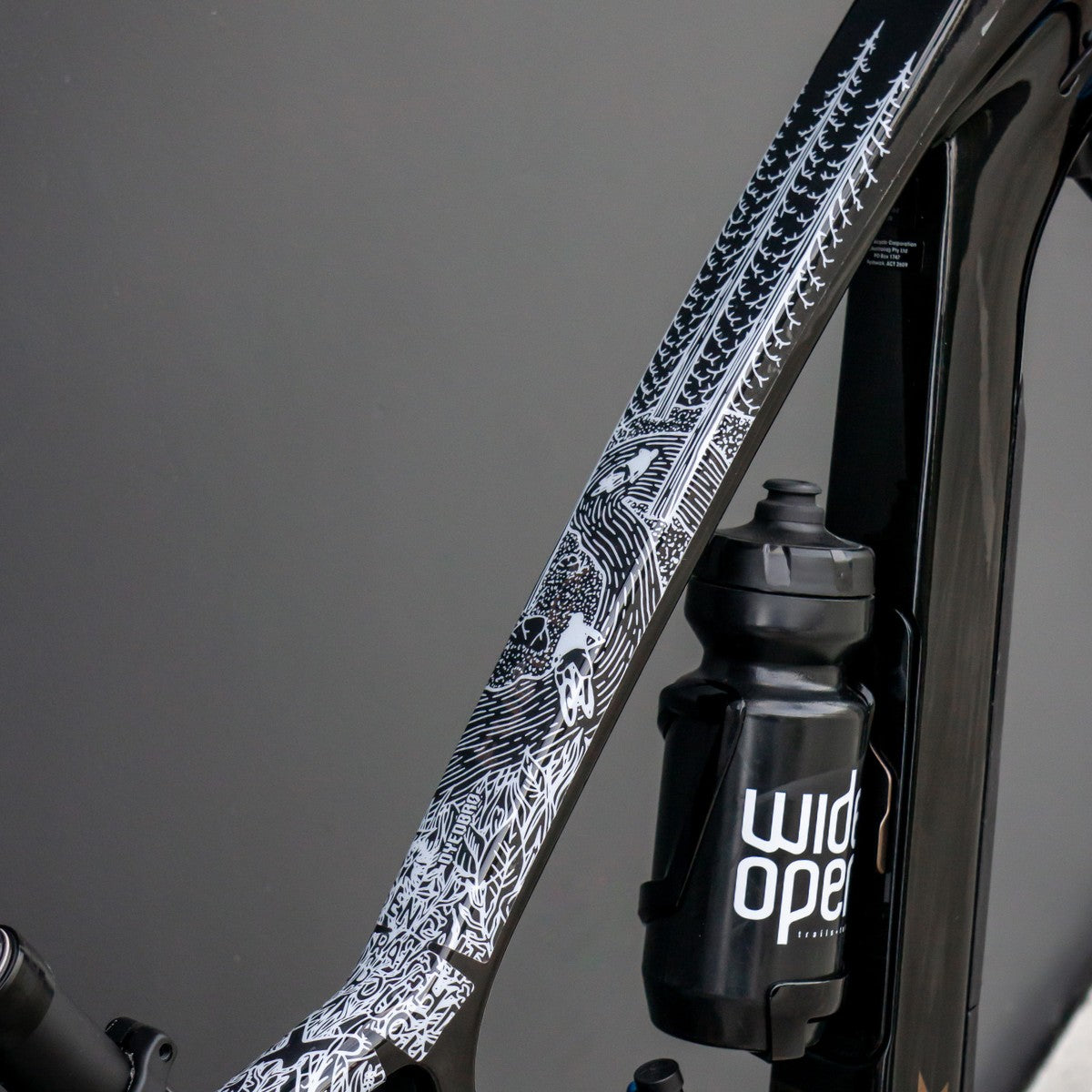 DYEDBRO MTB Frame Protection OS Illustration
