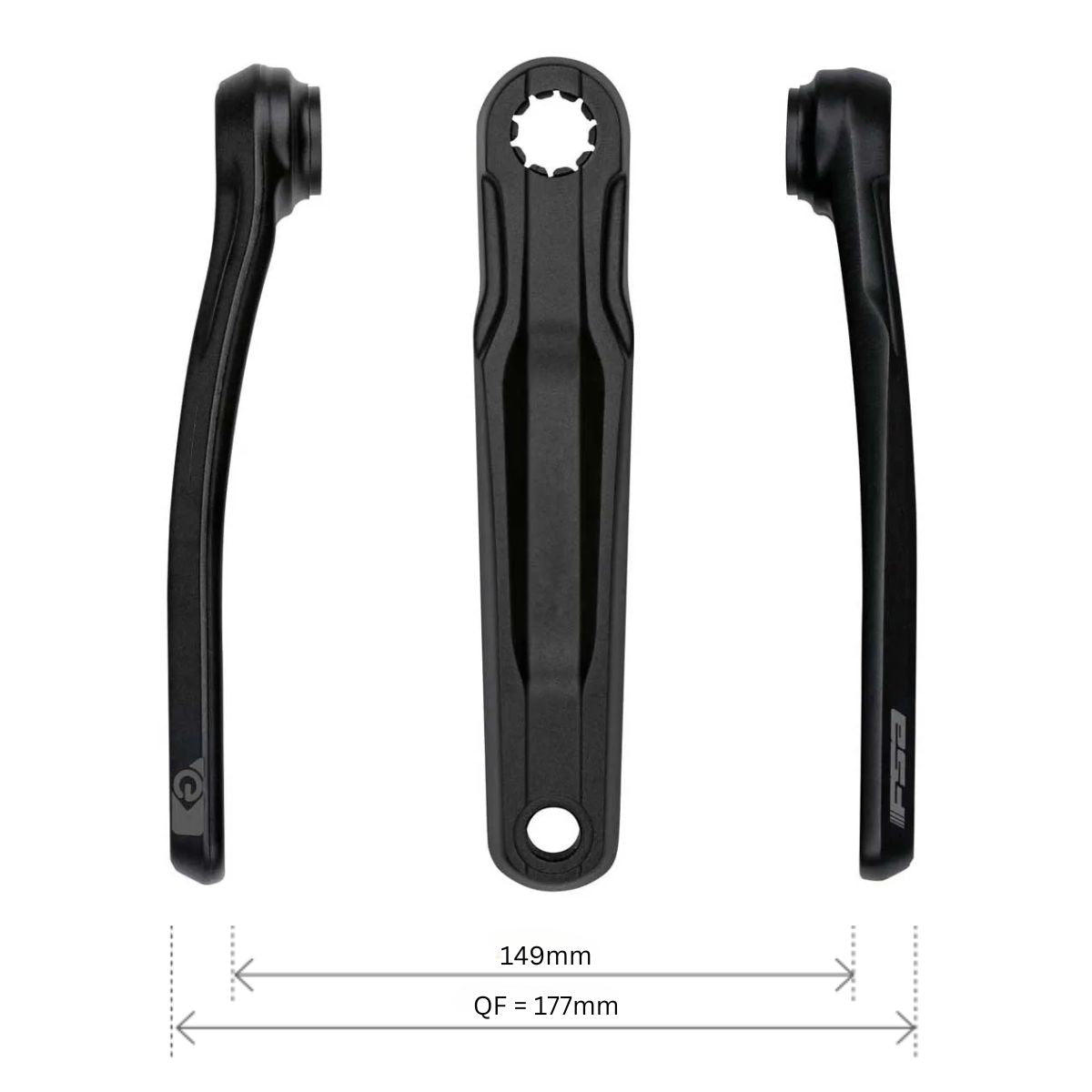 Fsa Isis Spline E Bike Cranks Ck 762/Is Bosch G4 / Yamaha Pwx