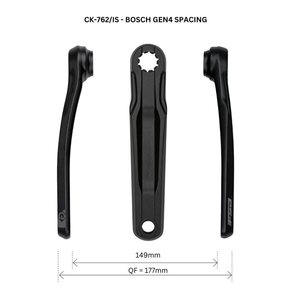 Fsa Isis Spline E Bike Cranks Ck 762/Is Bosch G4 / Yamaha Pwx