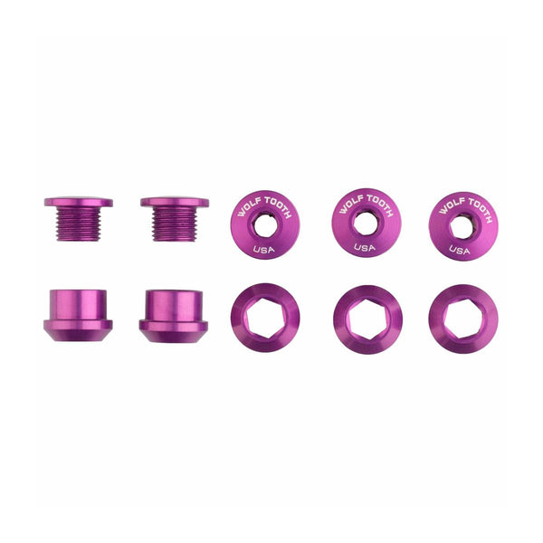 Wolf Tooth 6mm Chainring Bolts For 1 X 5 PCS