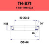 FSA Headset Bearing 1 1/8 (Each)