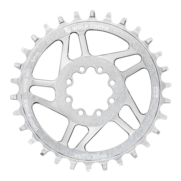 Wolf Tooth Sram DM MTB 8 Bolt Drop Stop B Chainring Boost