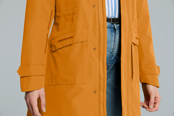 Basil - Women's Mosse Rain Parka
