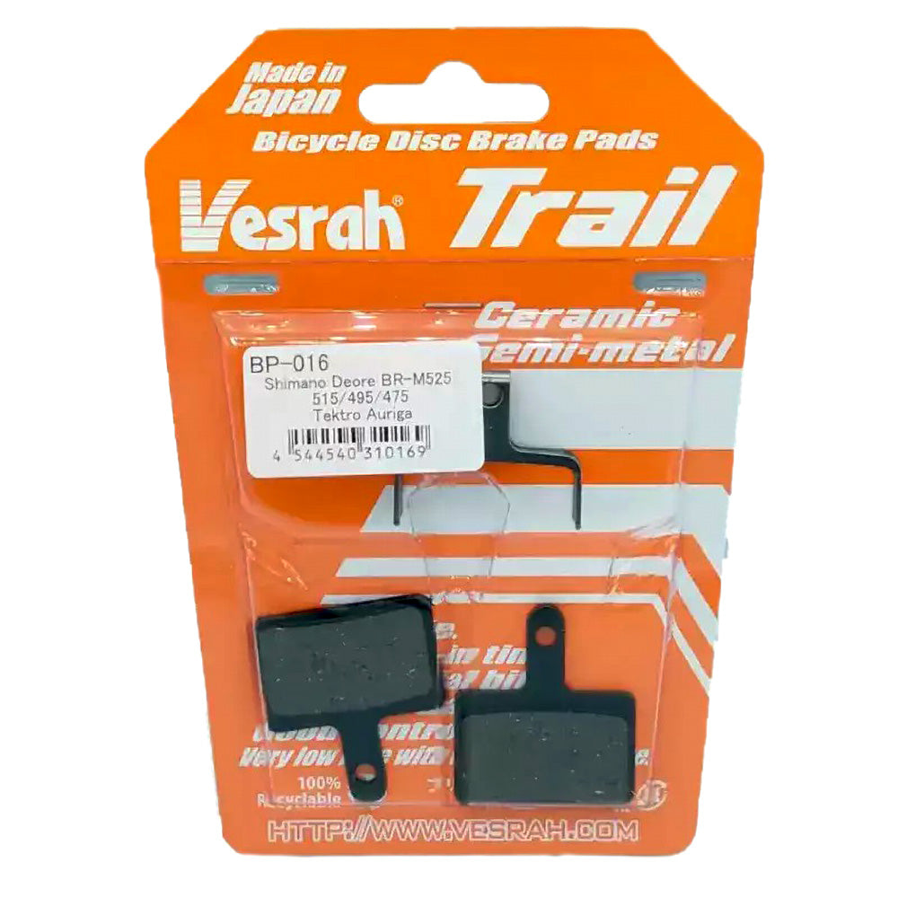 VESRAH Brake Pads - Trail BP-016.