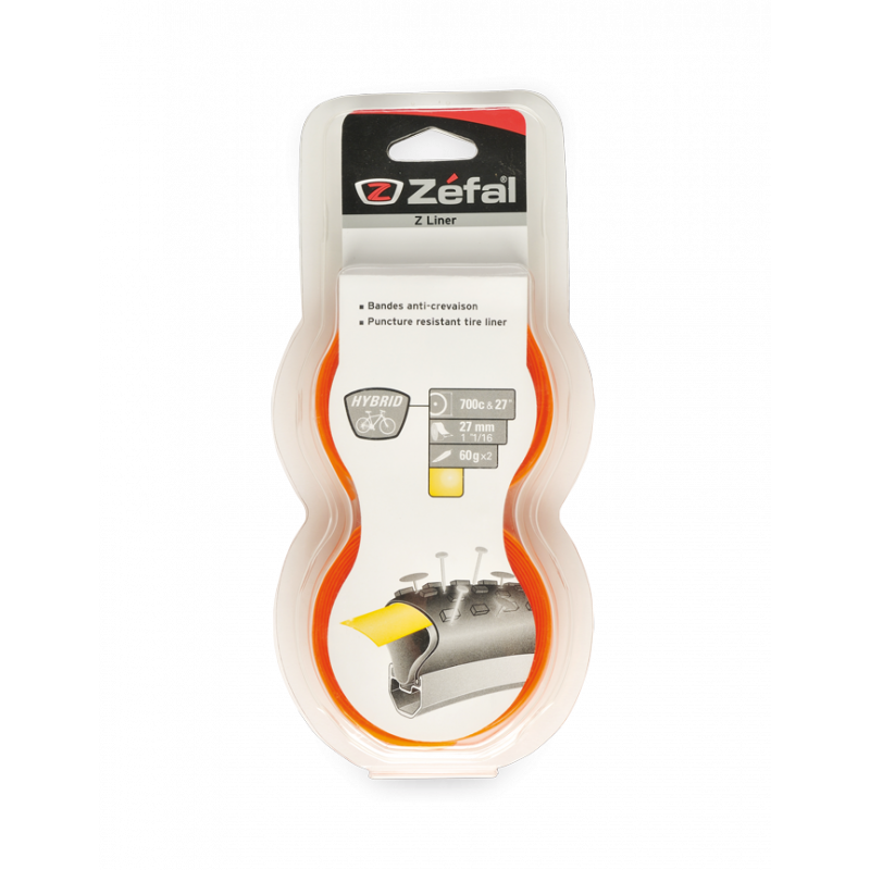 Zefal Z Liner Hybrid/Gravel 27mm Orange