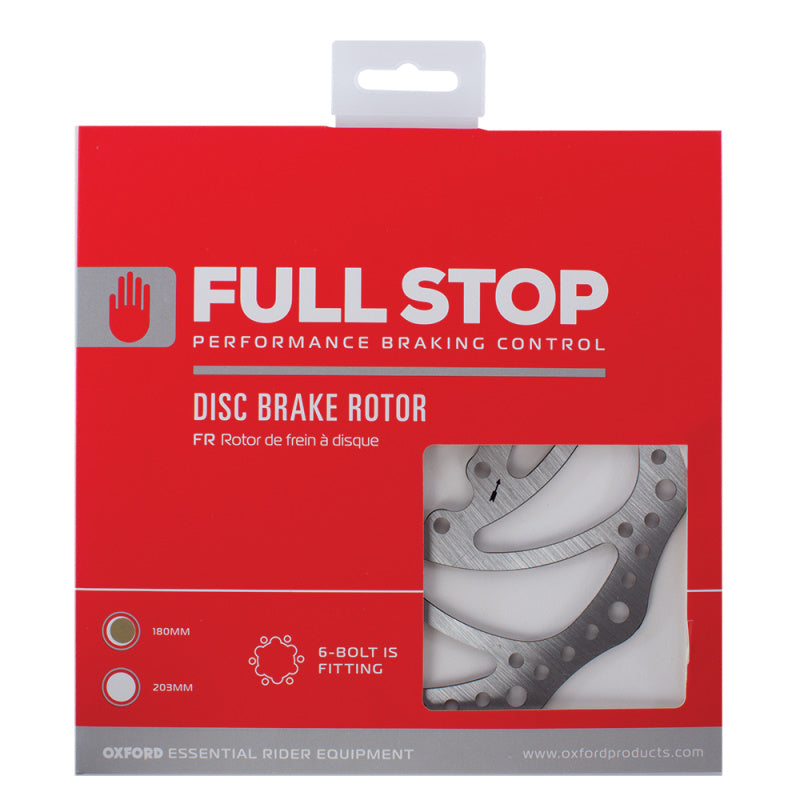 Oxford 6-Bolt Disc Brake Rotor