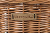 Basil Bremen Wicker KF Front Basket Natural Brown (H/Bar Holder Sold Separately)