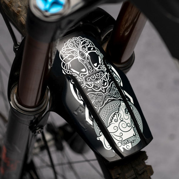 DYEDBRO Mudguard Decals Fox / Rockshox Viking