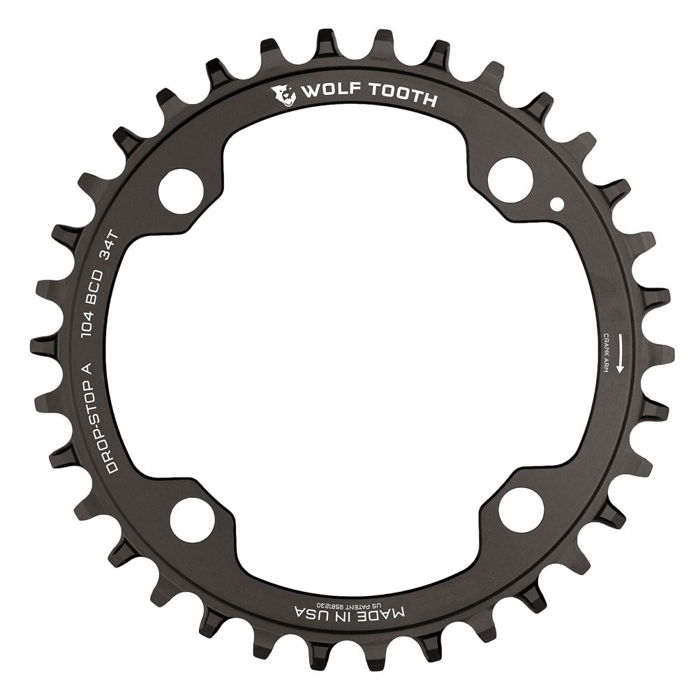 Wolf Tooth 104 BCD Drop Stop Chainring