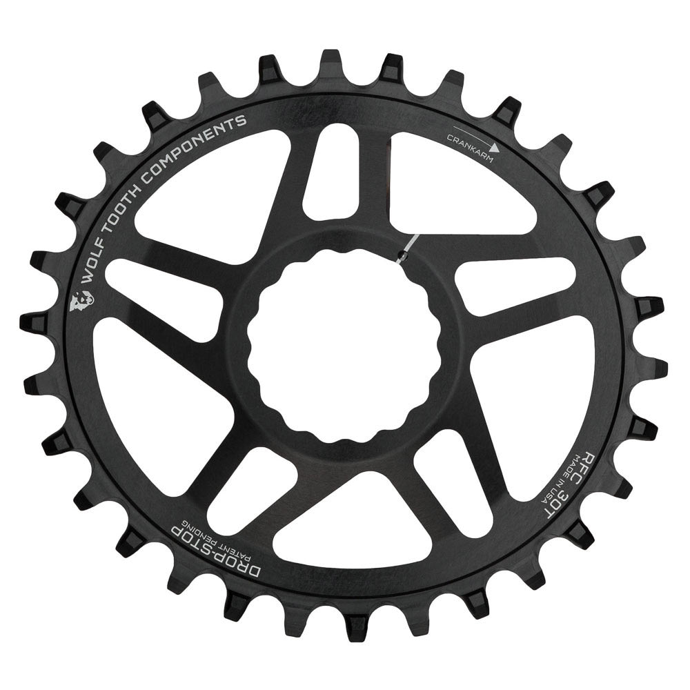 Wolf Tooth Race Face Cinch Elliptical Drop Stop Chainring Boost (3 Mm) Offset