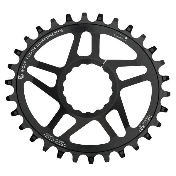 Wolf Tooth Race Face Cinch Elliptical Drop Stop Chainring Boost (3 Mm) Offset
