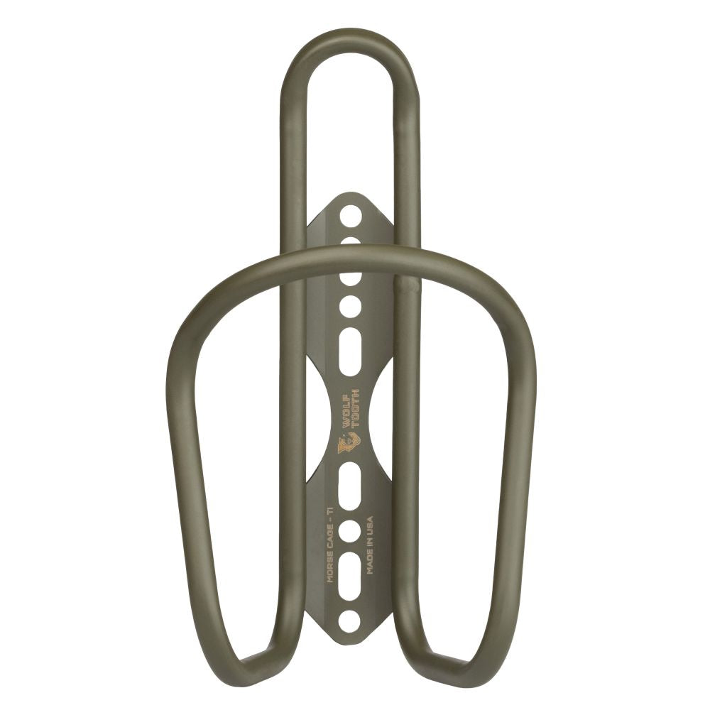 Wolf Tooth Morse Cage Titanium Limited Edition Colours