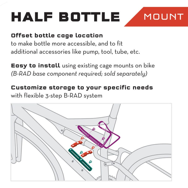 Wolf Tooth B Rad Half Bottle Adapter