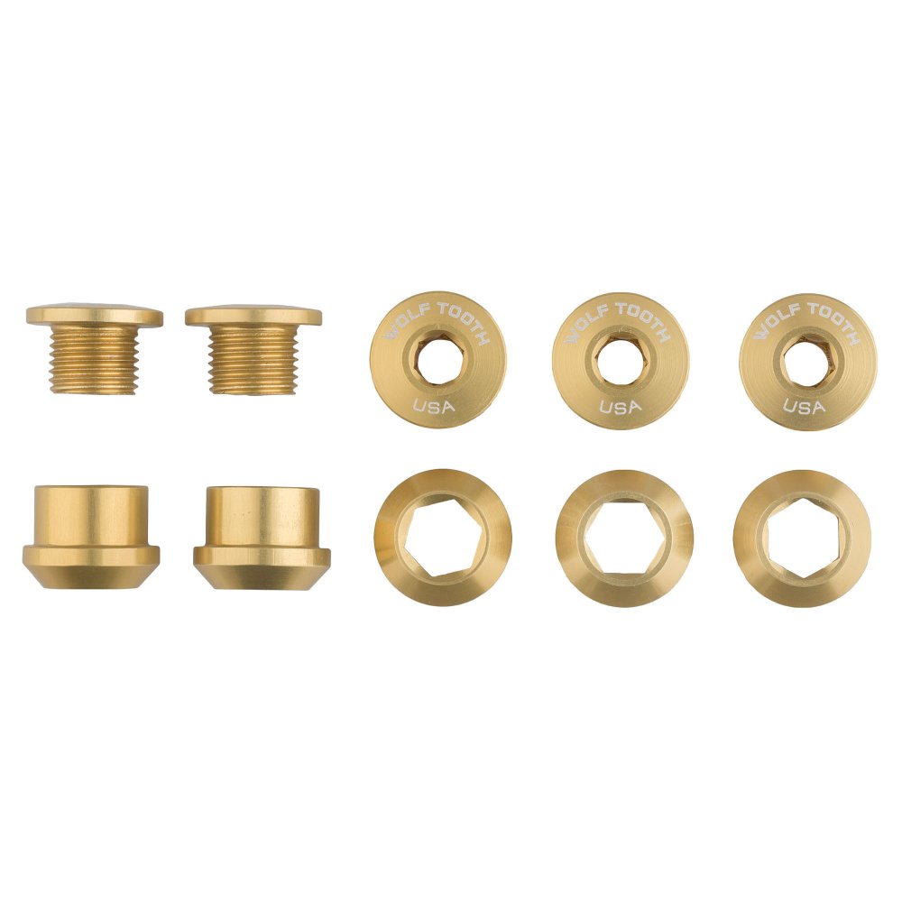 Wolf Tooth 6mm Chainring Bolts For 1 X 5 PCS