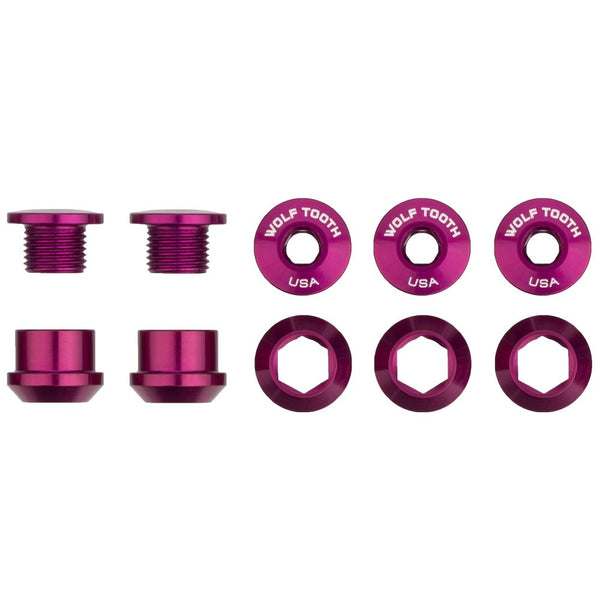 Wolf Tooth 6mm Chainring Bolts For 1 X 5 PCS