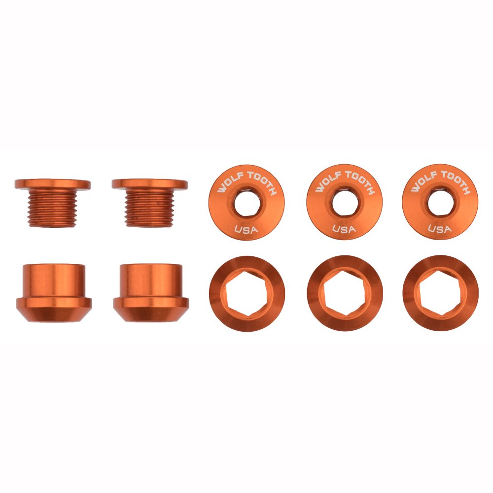 Wolf Tooth 6mm Chainring Bolts For 1 X 5 PCS