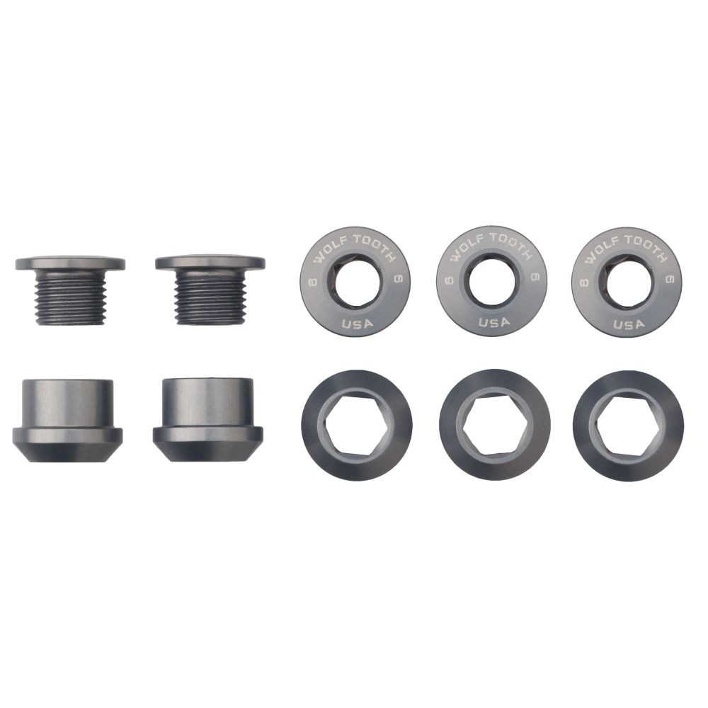 Wolf Tooth 6mm Chainring Bolts For 1 X 5 PCS