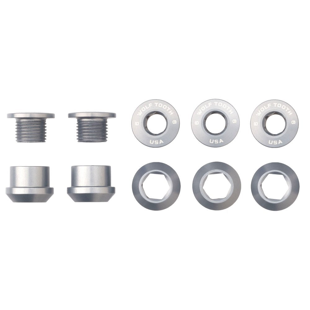 Wolf Tooth 6mm Chainring Bolts For 1 X 5 PCS
