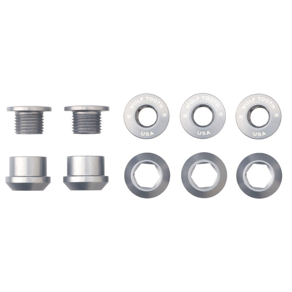 Wolf Tooth 6mm Chainring Bolts For 1 X 5 PCS
