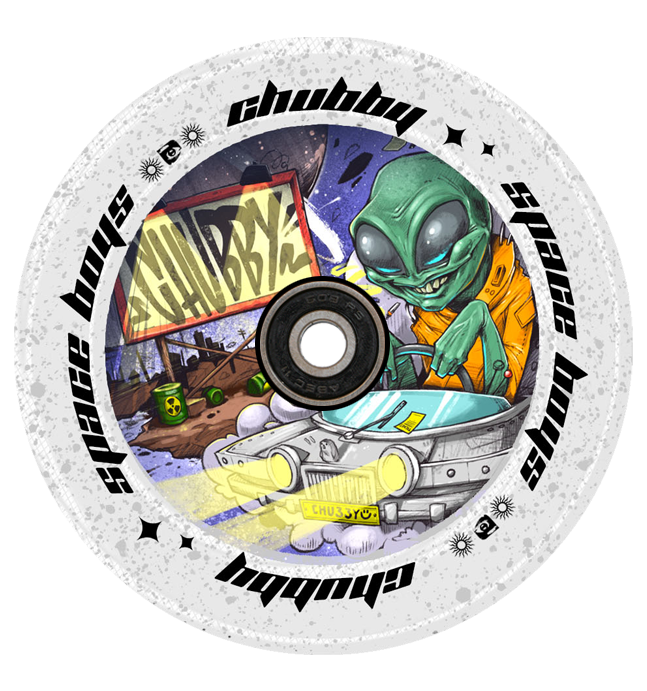 Chubby 110 mm Spaceboys Alien Wheel