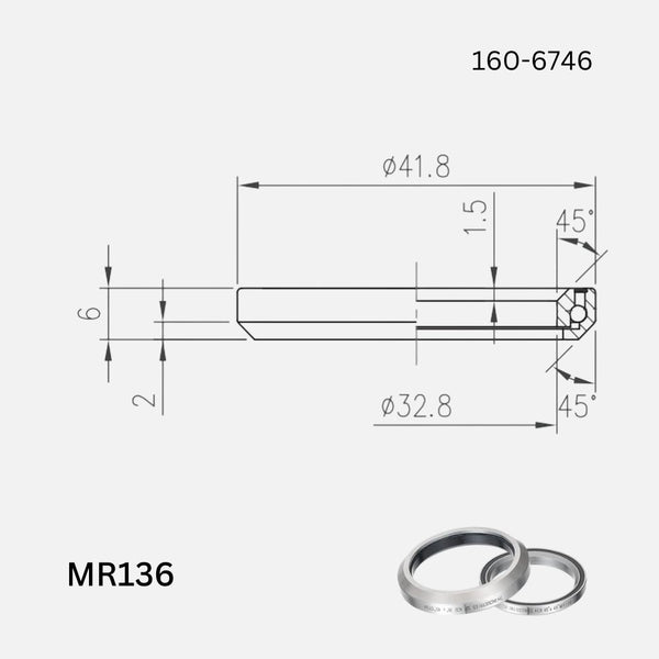 FSA Headset Bearing 1.5"