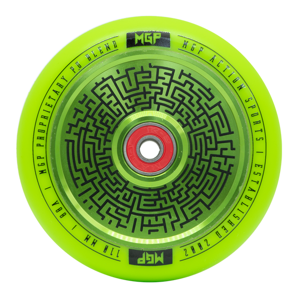 MGP Wheel Corrupt 110mm Green