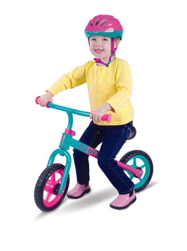 Zycom My 1 St Balance Bike W/ Helmet Teal / Pink