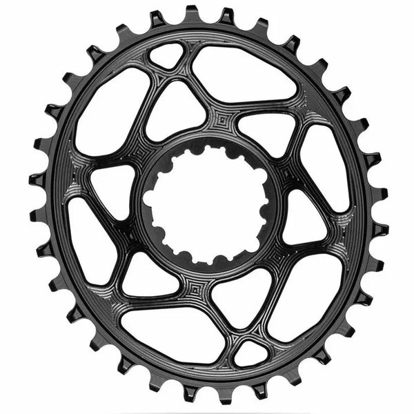 Absolute Black Chainring Oval Sram DM Boost Offset