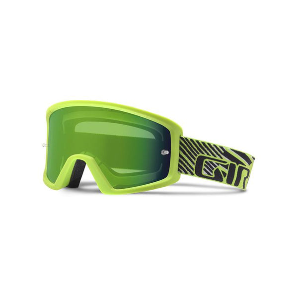 Giro Blok Goggle MTB Lime/Black - Loden Green Lens