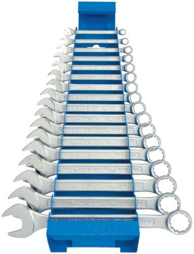 Unior Combination Wrench Short Set on Stand