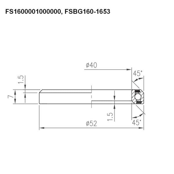 FSA Headset Bearing 1.5"