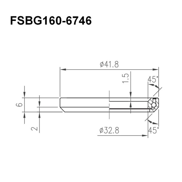 FSA Headset Bearing 1.5 (Each)