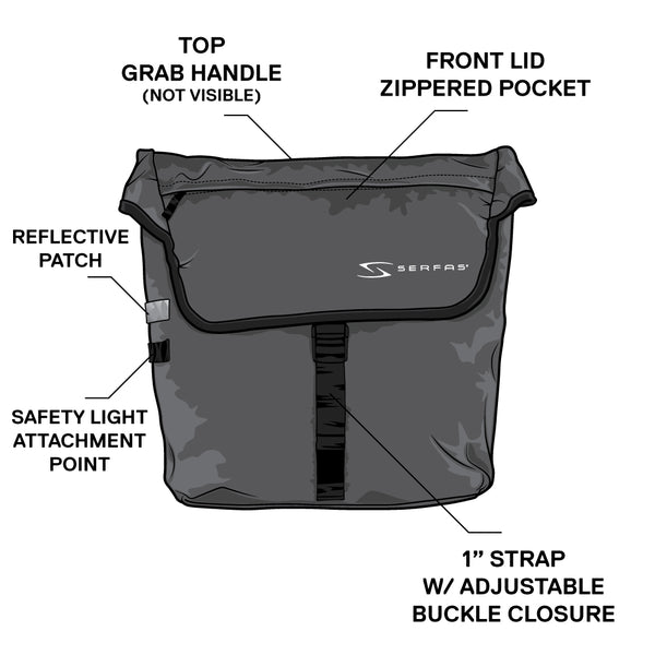 Serfas Panniers Double Bag