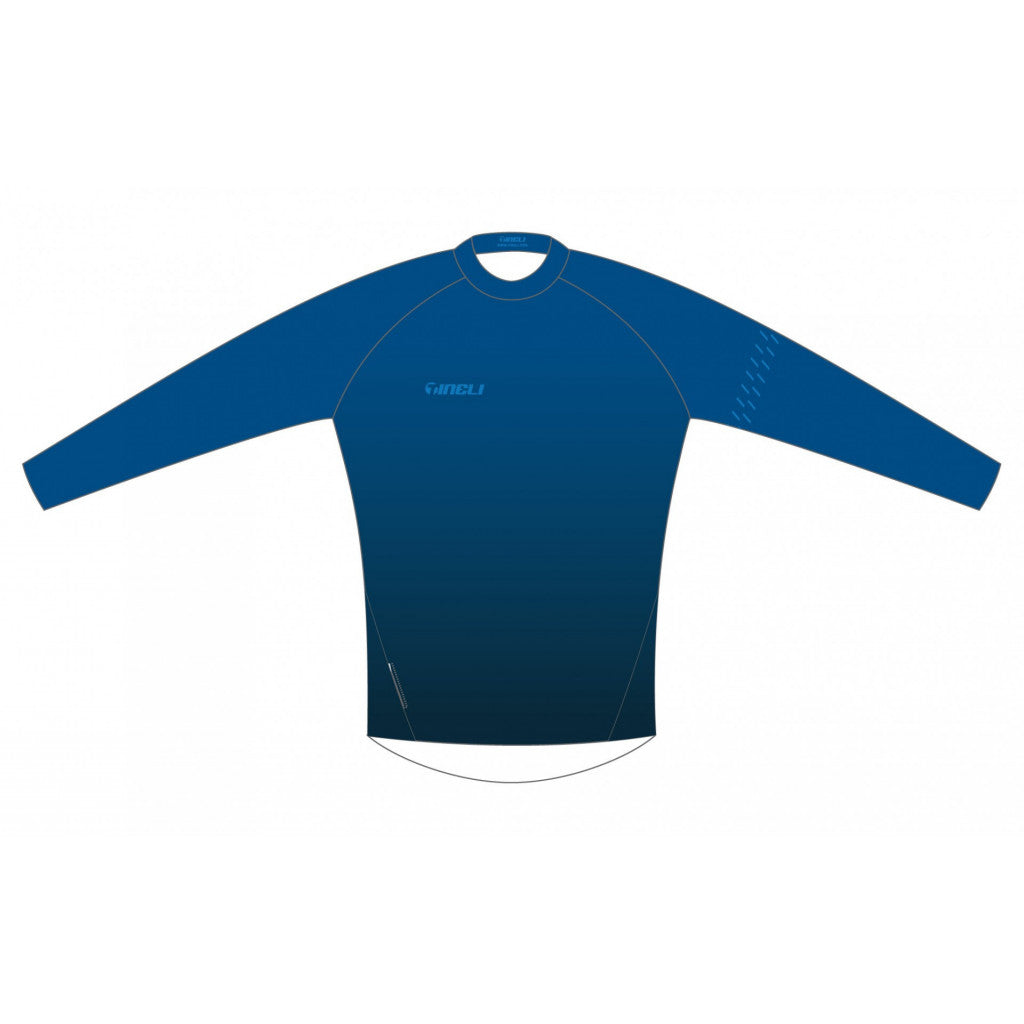 Tineli Blue Core Trail Long Sleeve Jersey