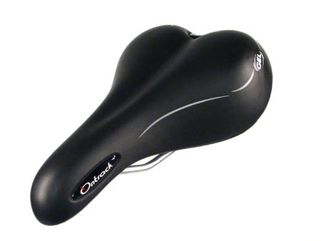 Ontrack SADDLE WOMENS BASE CUT GEL BLACK MOULDED