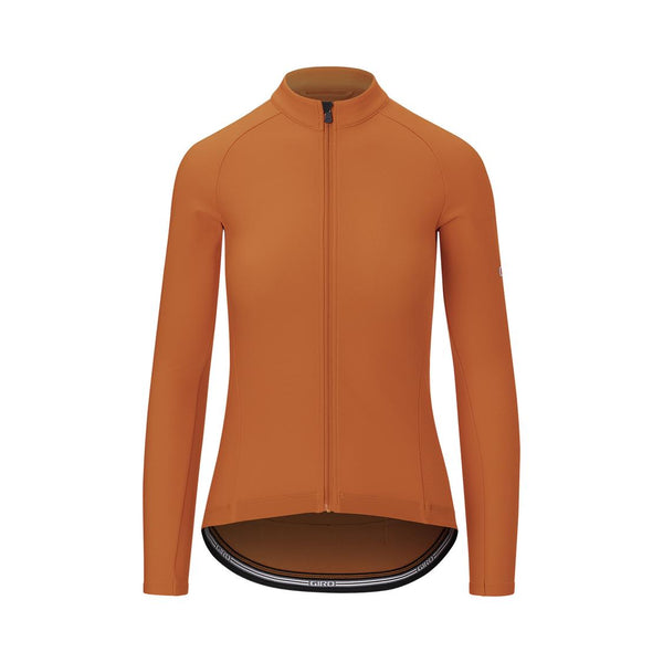 Giro Chrono LS Thermal Jersey Vermillion - Womens