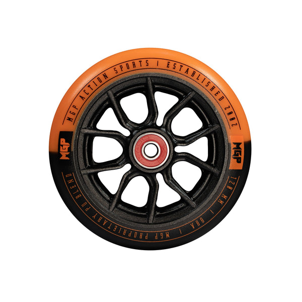 MGP 120mm Syndicate Wheel Black / Orange