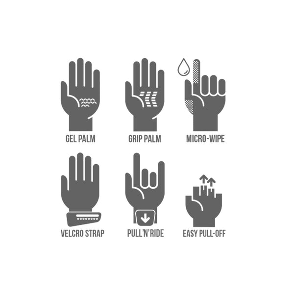 FIVE RC Trail Gel Shorty Gloves