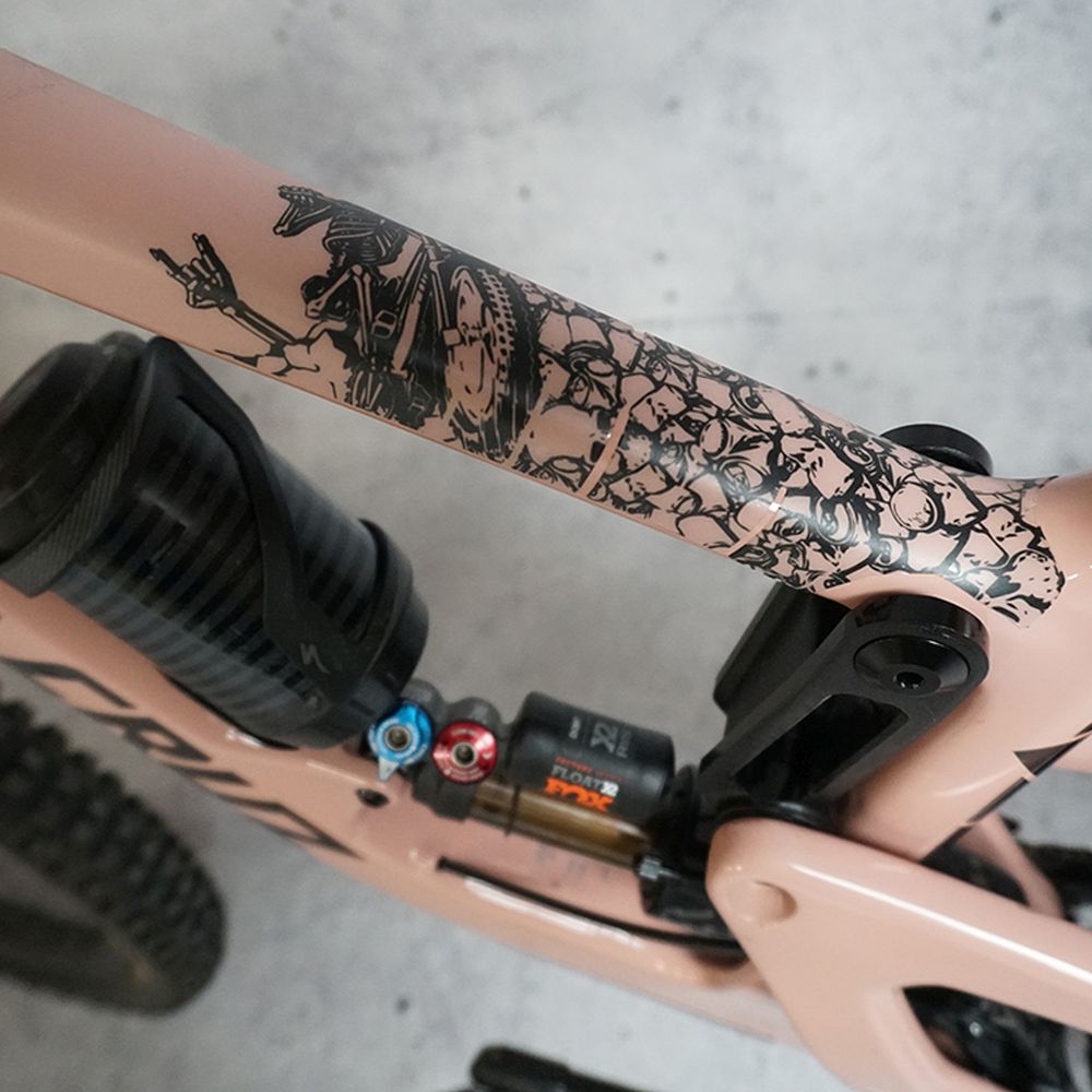 Dyedbro Mtb Frame Protection Ride Or Die