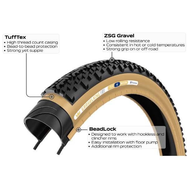 Panaracer Gravelking X1 Tyre