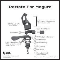 Wolf Tooth Remote Replacement Parts