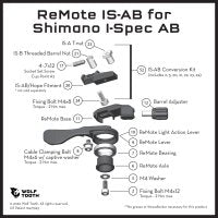 Wolf Tooth Remote Replacement Parts