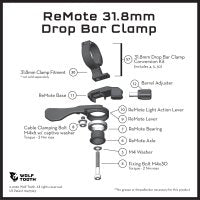 Wolf Tooth Remote Replacement Parts