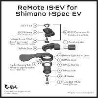 Wolf Tooth Remote Replacement Parts