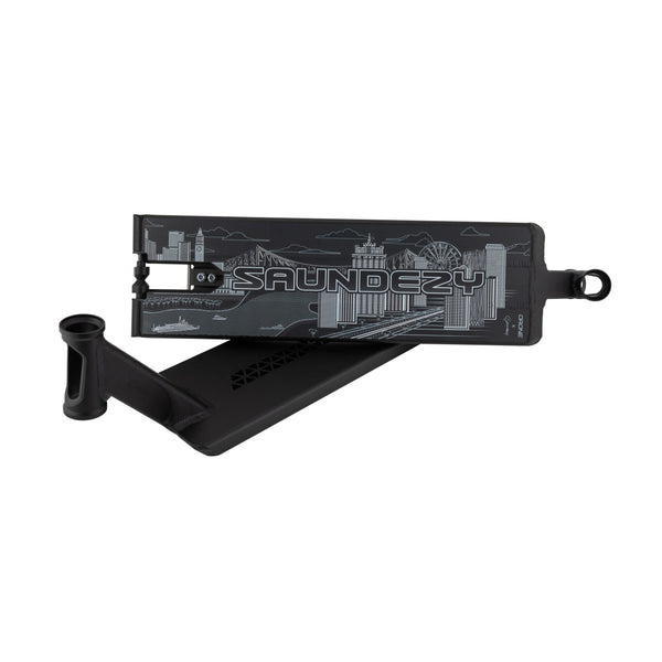 Drone Kai Saunders 'Saundezy' Signature Nexus Deck Black 6.0" X 21"