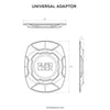 Quad Lock - Universal Adaptor