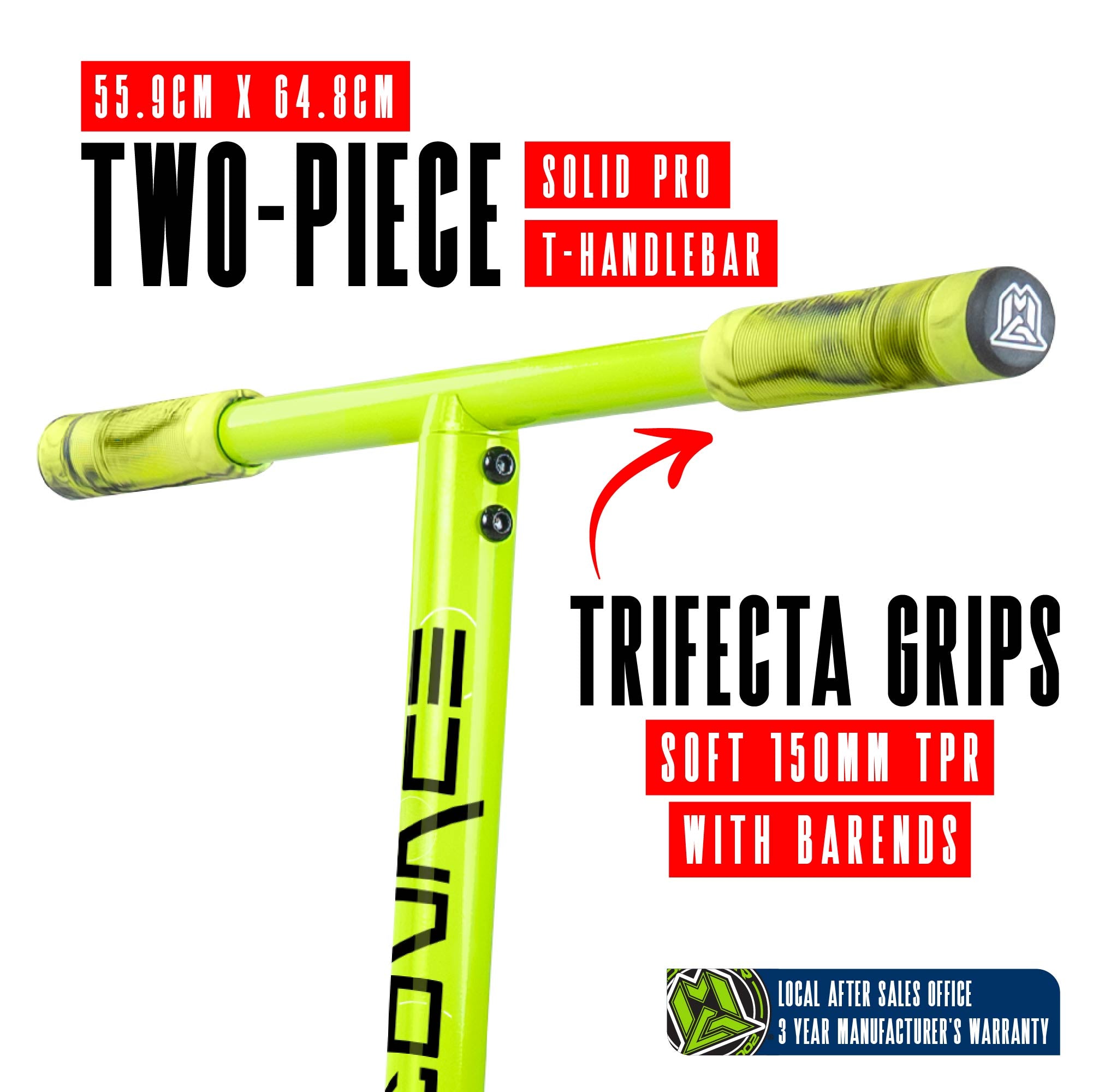 Madd Gear Bounce Trampoline Scooter Black / Green